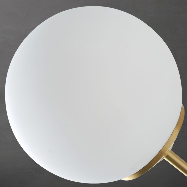 Contemporary Copper Pendant Light Global Hanging Light for Living Room