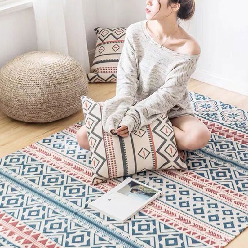 Tapis de décoration occidentale Tapis à motifs géo à motifs géo