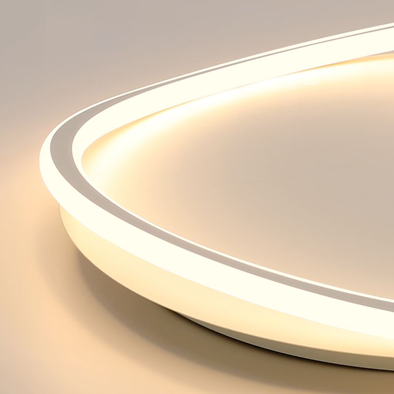 Plafoniera LED Circolare Sputnik In Acrilico - Semi Incasso, 4 Luci, 3 Temperature Colore, Verde Macaron