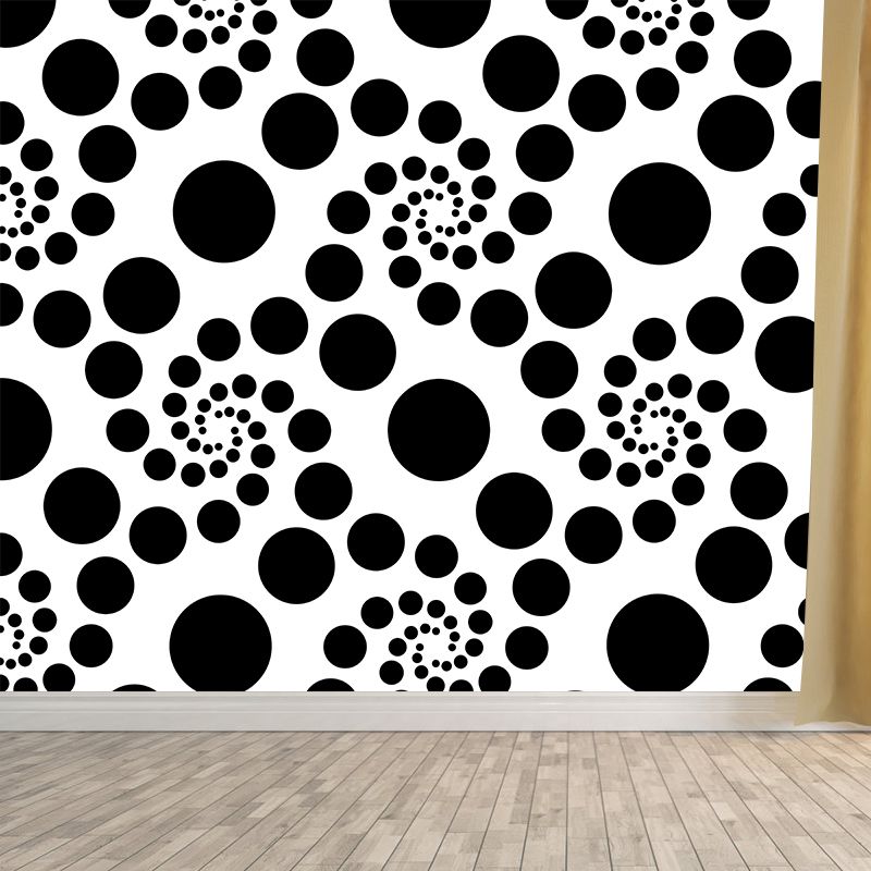 Illustration Modern Mural Wallpaper with Geometric Patterns for Decoration