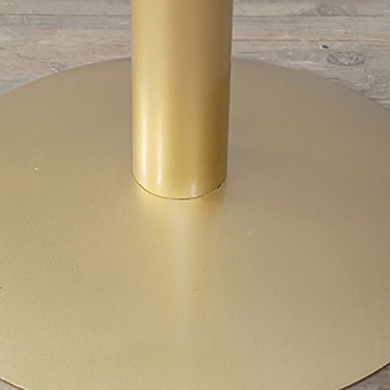 Industrial Style 41.3"H Bar Table Faux Marble White Top Specialty Bistro Table