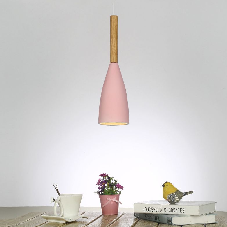 Modern Conical Pendant Ceiling Lights Metal 1 Light Pendant