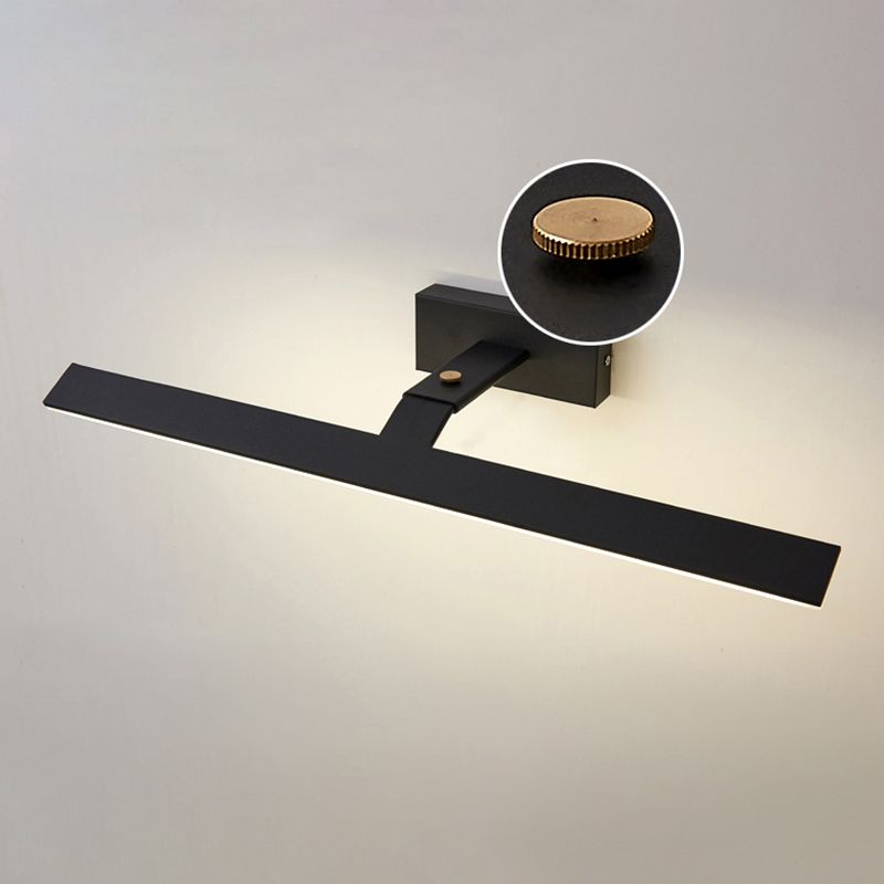 Moderne minimalistische LED -wandlamp Aluminium lineair verstelbaar wandlicht met acrylschaduw