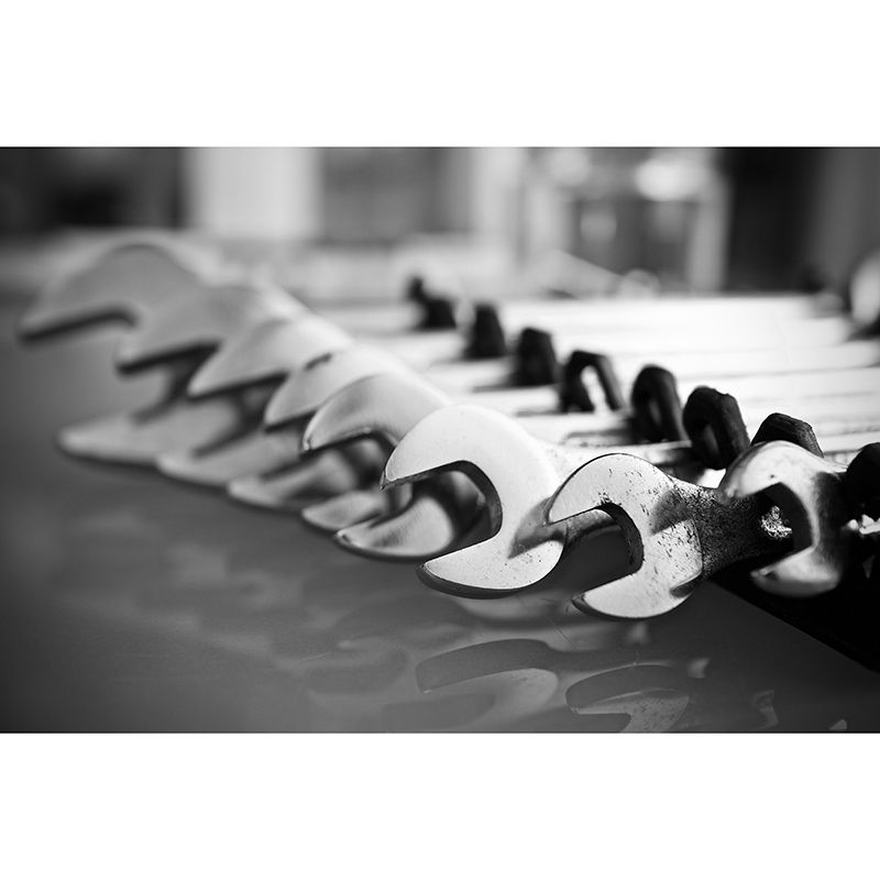 Coherer Industrial Style Stain Resistant Wall Decor for Living Room Bedroom, Made to Measure