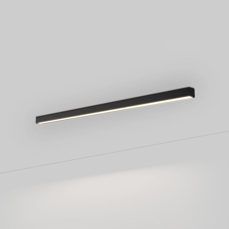 Luz de techo completa minimalista moderna de la barra de la cocina de la aleación de aluminio de la luz de techo LED de la tira larga