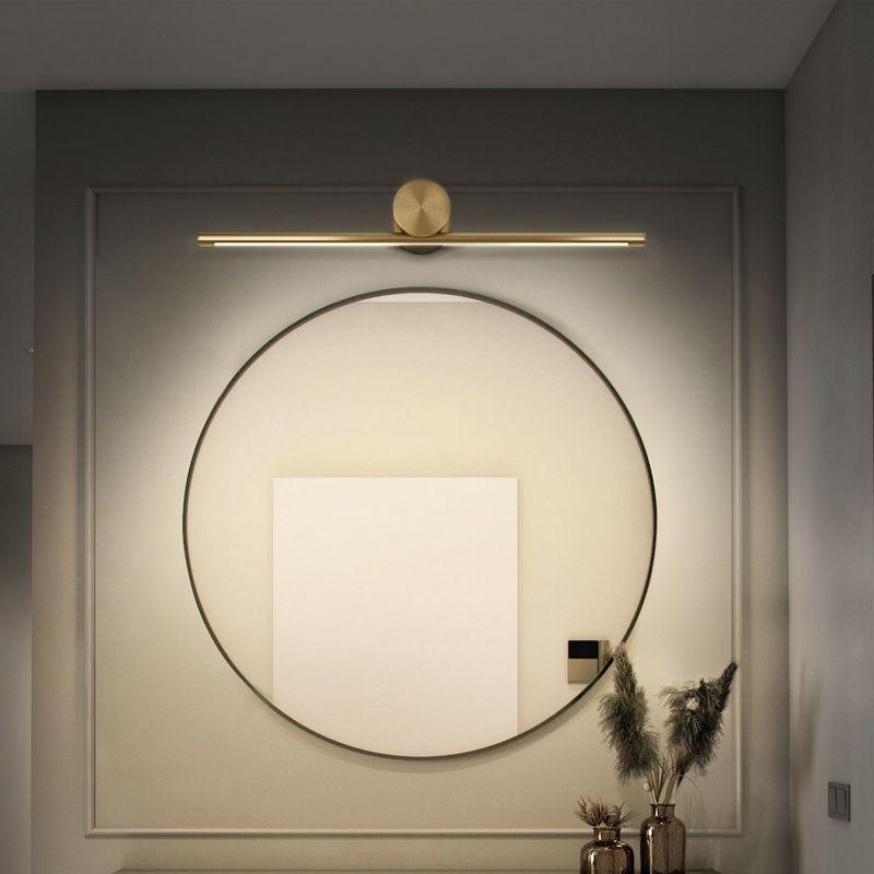Modern Minimalist Style Linear Vanity Lighting Fixtures Metal Vanity Lights for Toilet