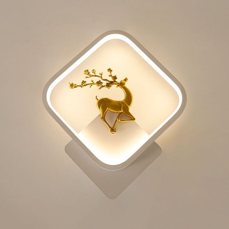 Nordic moderne Mall Mount LED LED simple Mur Wall Sconce lampe pour le salon