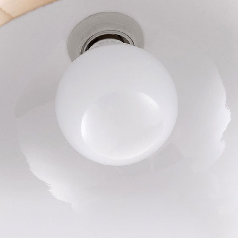 Modern Shaded Hanging Pendant Light Metal Dinning Room Suspended Lighting Fixture in Gold