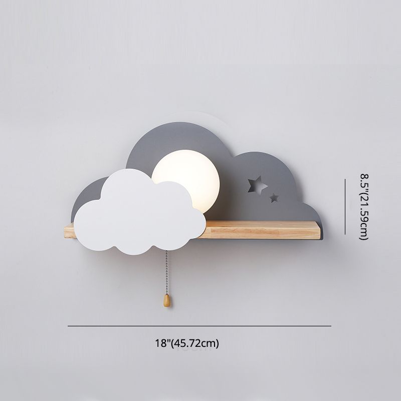 1 Light Light Murn Light de 1 Light Malle Motal Mall Mur Mount Laut d'éclairage