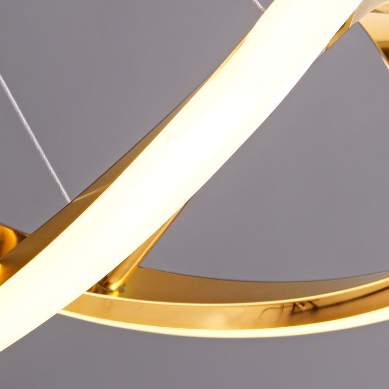 Modern Style Liner Shape Island Pendants 2-Lights Metal Pendant Lights for Living Room