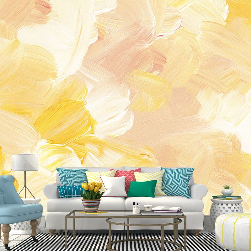 Illustration Stain Resistant Mural Wallpaper Abstract Pattern Indoor Wall Mural