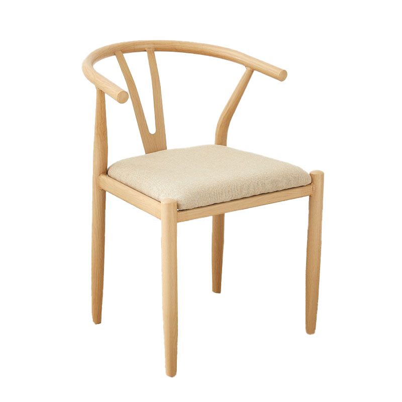 Silla de estilo moderno, silla auxiliar sin brazos con patas de metal para cocina
