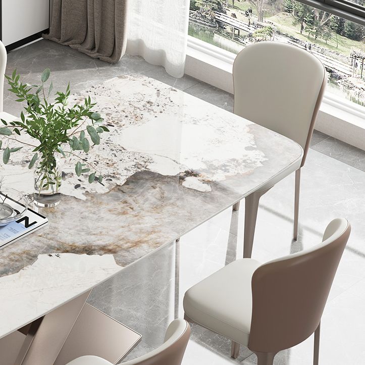 1/2/5/7 Pieces Contemporary Dining Room Set Rectangle Table Dining Set
