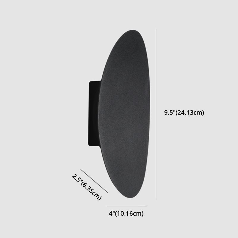 Modern Minimalist Style Up and Down LED Wall Sconce Metal Wall Mounted Lamps for Doorway