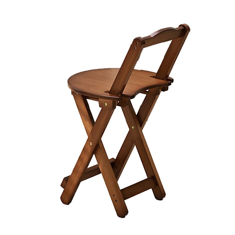 Folding Counter and Bar Stool Modern Style Wood Stool for Patio Use