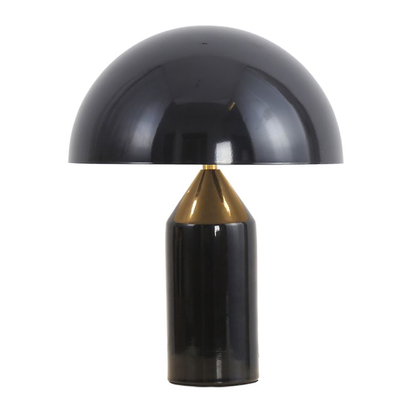 Lampes de table de nuit en dôme de style contemporain en métal lampe de table à 1 lumière