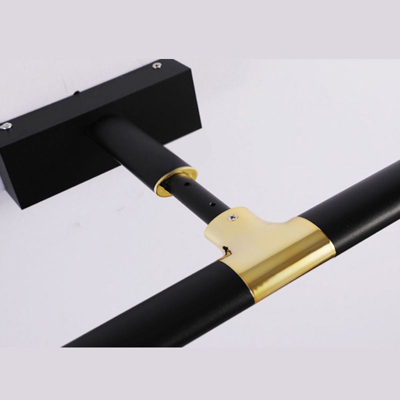 Schwarz Streifenwand montierte Leuchte Nordic Style LED Aluminium Wandleuchte Beleuchtung