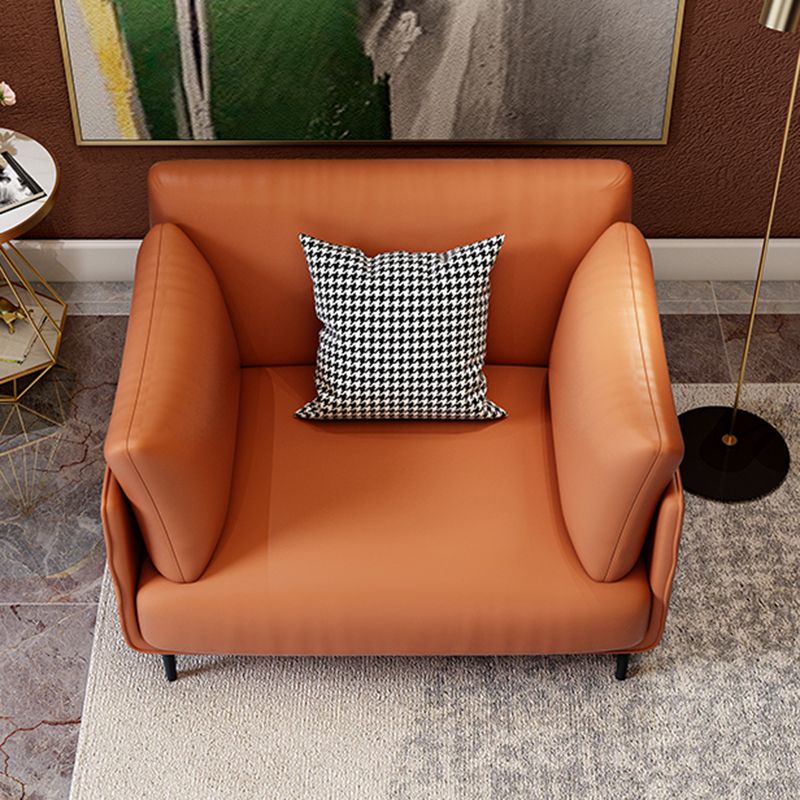 Faux Leather Chair 39.3" L x33.4"W x33.4"H Arms Included Chair