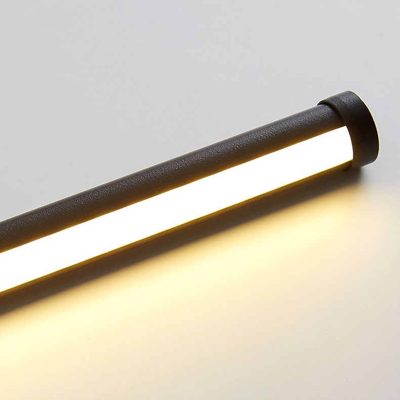 Eenvoud aluminium vloer leeslamp lineair 1-licht LED-vloerlamp voor woonkamer