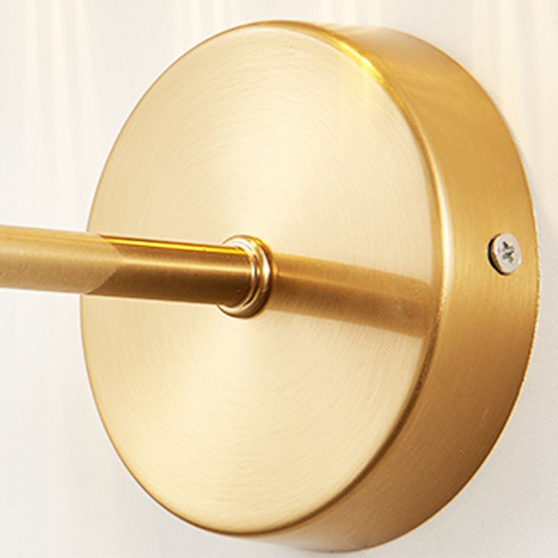 Lampe murale sphérique de style moderne 1 éclairage mural clair