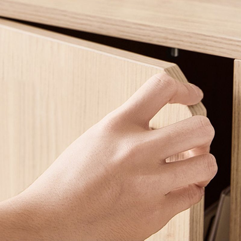 9.45" W Cube Engineered Wood Bookshelf Contemporary Bookcase for Living Room