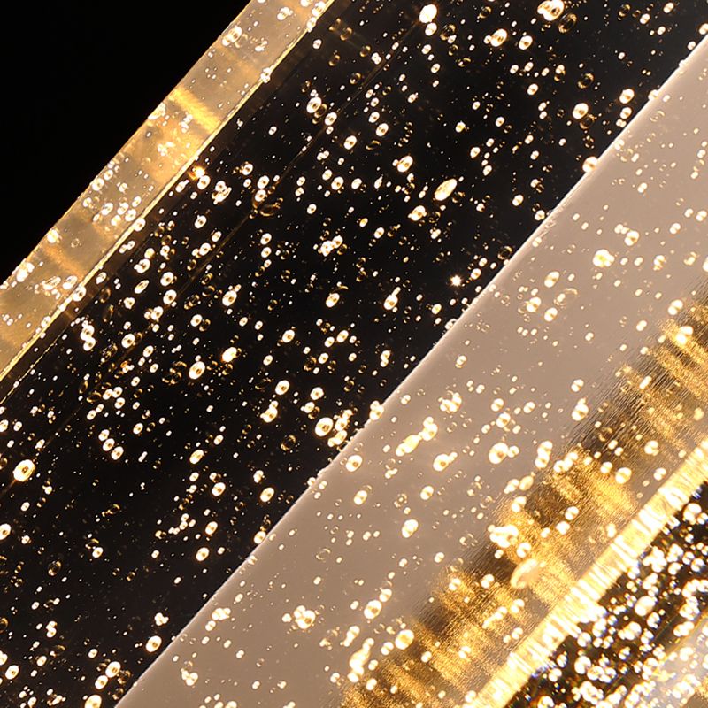 Modern Style Wall Lamp LED Wall Mount Lamp with Crystal Shade for Bedroom