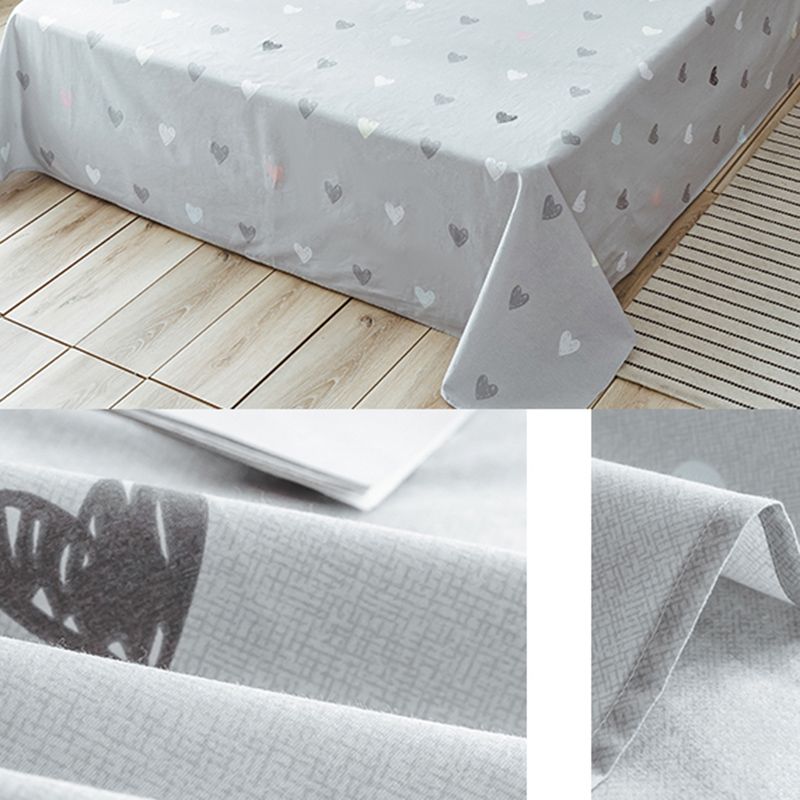 Cotton Bed Sheet One Piece Summer Style Bedroom Simple Fitted Sheet