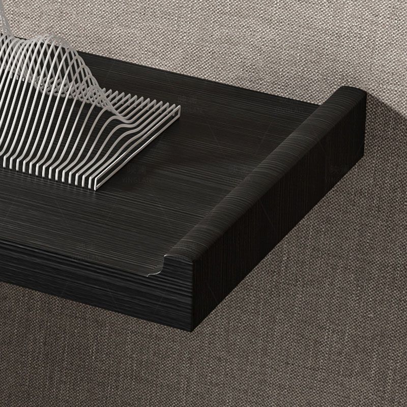 Rectangle Modern Console Table Brown/Black Wood Console Sofa Table