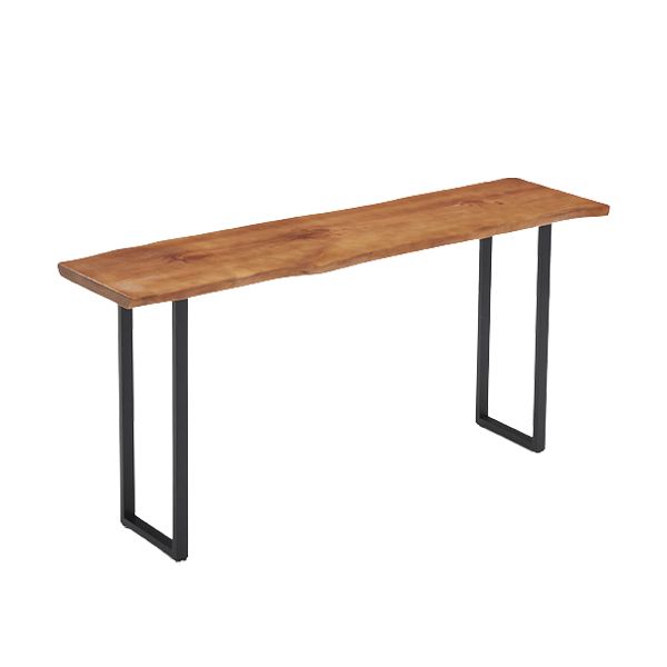 Industrial Rectangle Solid Wood Bar Table Set 1/5/7 Pieces Counter Table with Stools