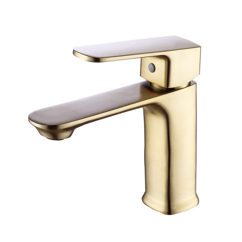 Modern Sink Faucet Pure Color Copper Vessel Sink Faucet for Bathroom