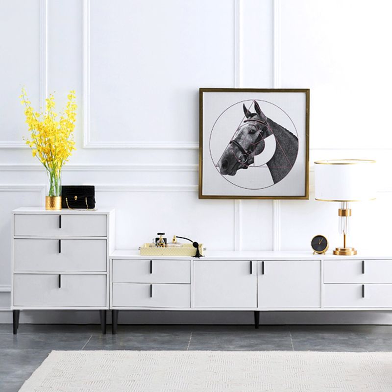 13.65-inch Width Storage Chest Contemporary Dresser with 3/4/5 Drawers