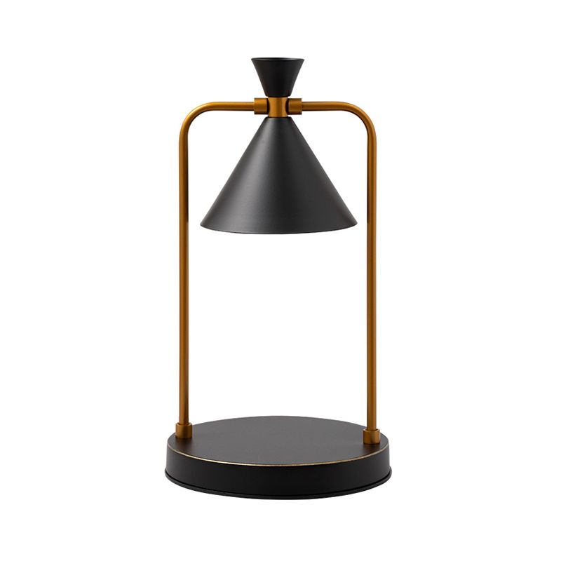 Lampada da scrivania in metallo nordico aromaterapia che si scioglie lampada da tavolo per la camera da letto
