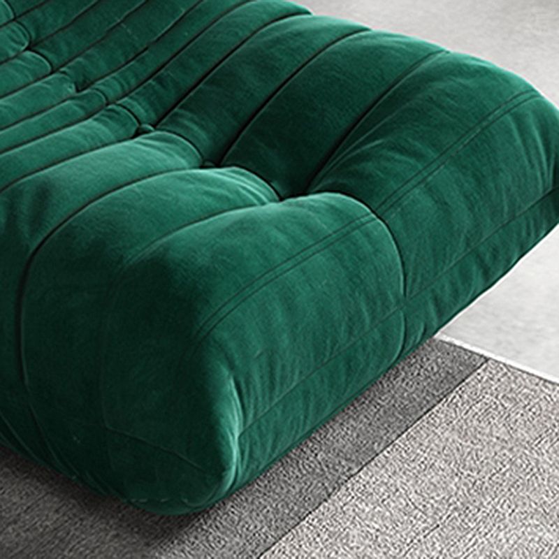 Contemporary Armless Accent Chair Upholstered Chair with Low Back