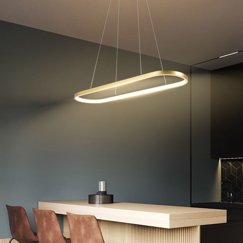 Nordic Dining Chandelier Lamp Modern LED Hanging Lamp Fixture for Dining Room