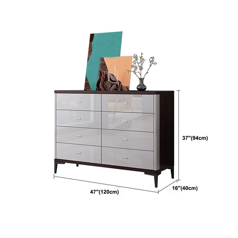 15.6-inch W Contemporary Dresser Manufactured Wood Storage Chest