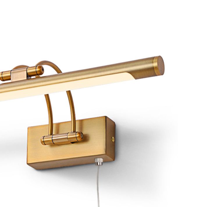 LED Mirror Front Light Modern Simple Vanity Light with Plastic Shade for Bathroom