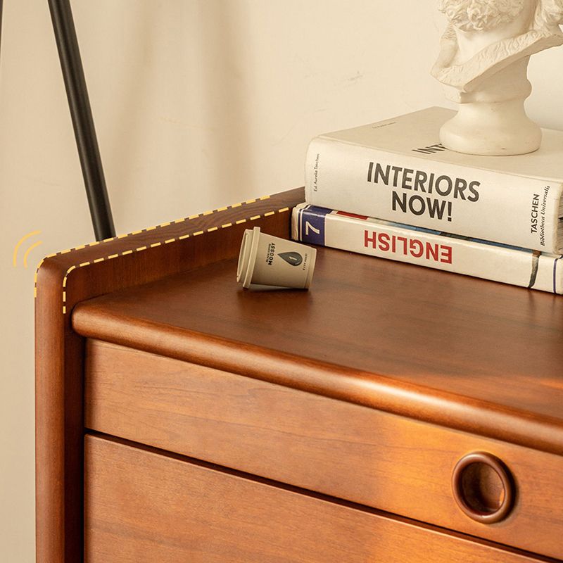 Modern Storage Chest Solid Wood Storage Chest Dresser with Drawers