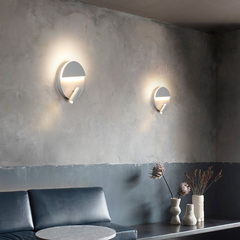 Lampada a parete a muro di geometria a parete di geometria rotabile per soggiorno per soggiorno