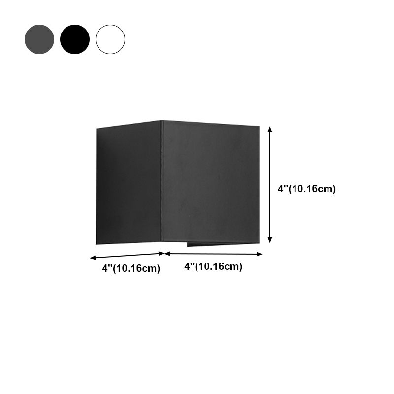 Moderner Stil Geometrischer Wandleuchten Beleuchtung Metall 2 Lichter Wandscheibe Leuchter