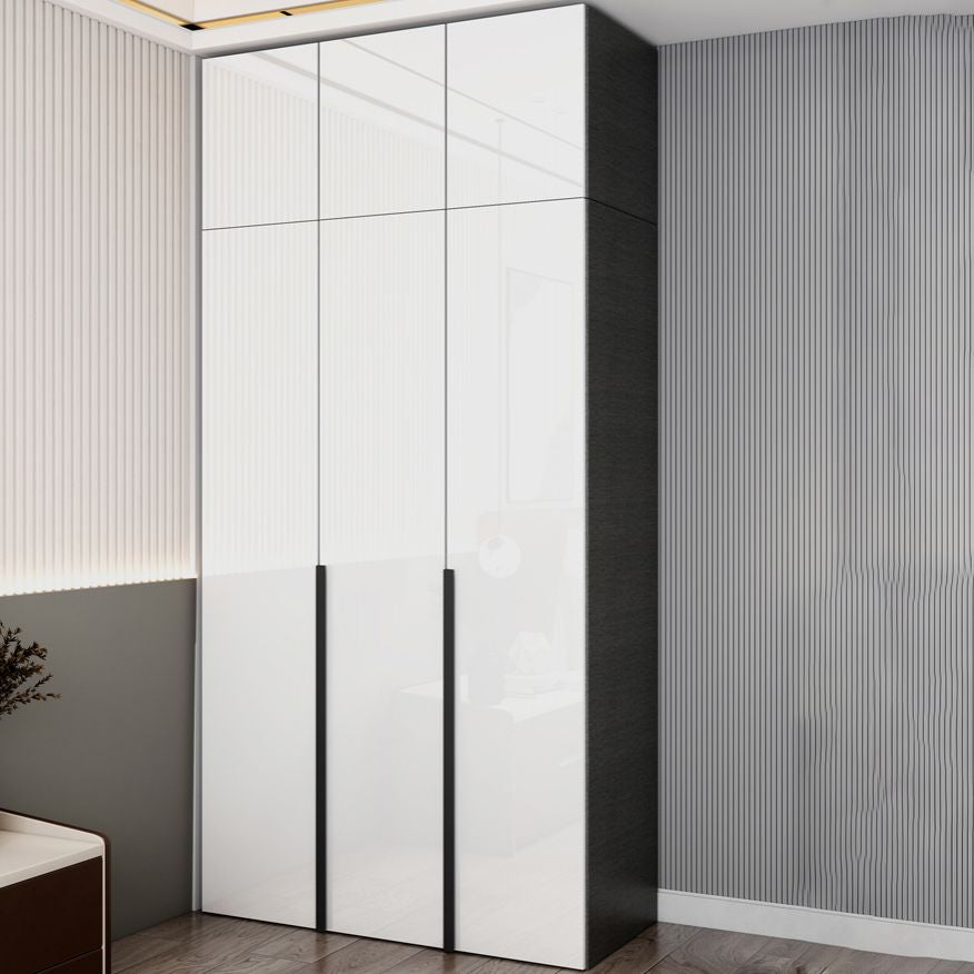 Modern Storage Cabinet Engineered Wood Wardrobe Armoire for Bedroom