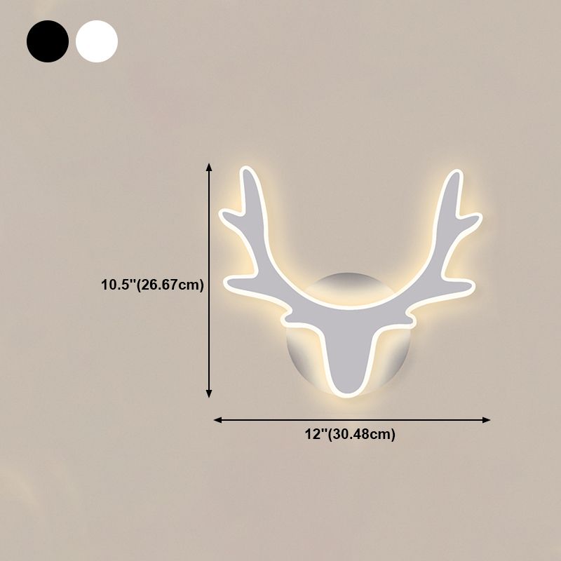 Metal Geometric Wall Lighting Fixtures Modern Style 1 Light Wall Lamps