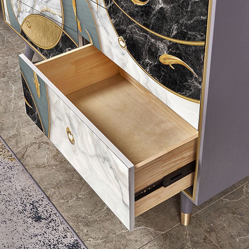 15.6-inch W Storage Chest Classic Glam Storage Chest Dresser