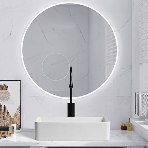 Contemporary Bathroom Sink Porcelain Solid Color Rectangular Vessel Lavatory Sink