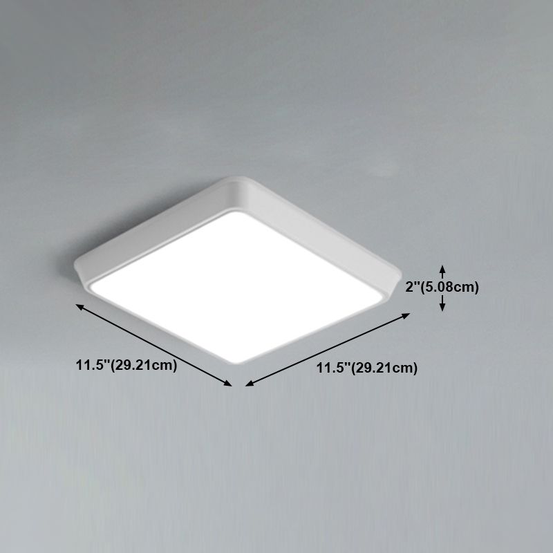 Luminaires de plafond encastrés contemporains de lumière montée par plafond de LED blanche pour le salon