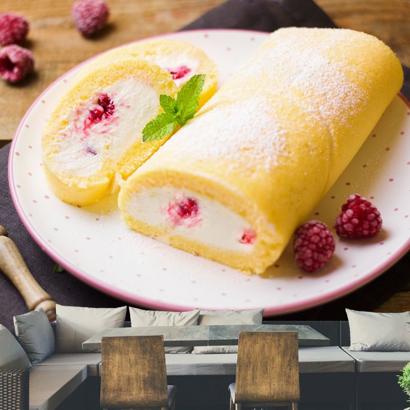 Delicious Dessert Mural Wallpaper for Commercial Use, Personalized Size Available