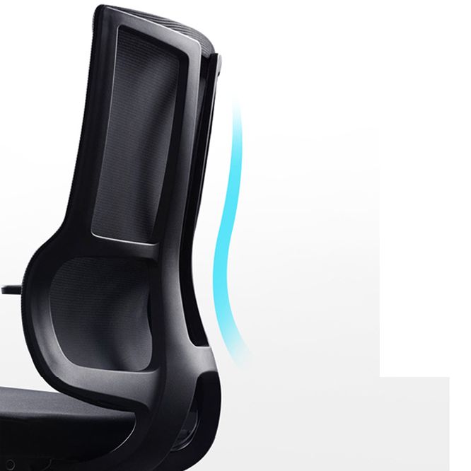 24" Wide Modern Desk Chair Breathable AirGrid Arms Included Office Chair