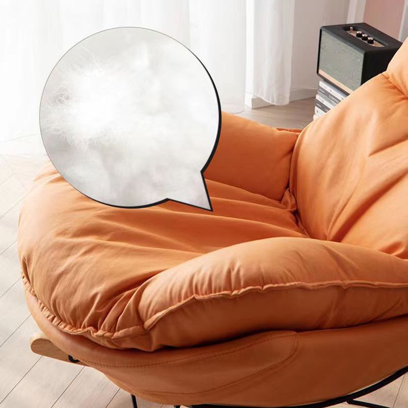 Indoor Mother Feeding Sofa Rocking Chair Modern Rocking Chair with Ottoman