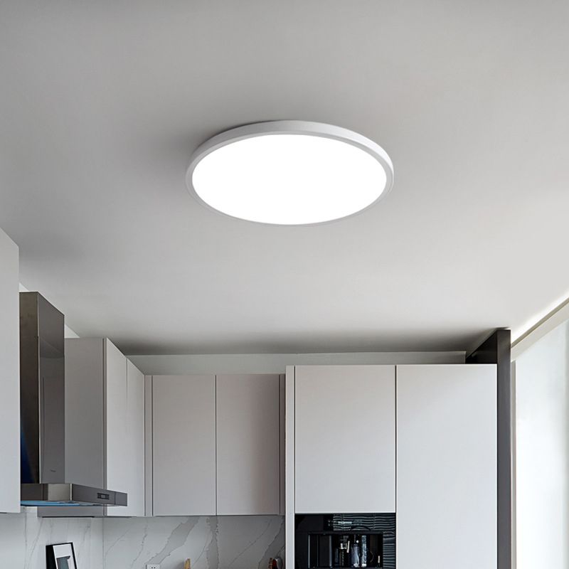 Ronde vorm LED-plafondlamp Modern acryl 1-lichts inbouw voor gangpad