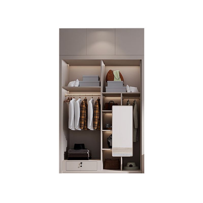 Sliding Wardrobe Closet With Drawer Contemporary Wardrobe Armoire
