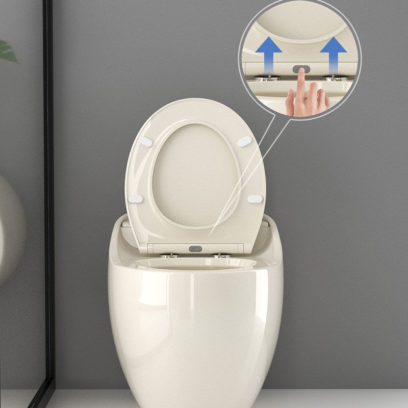 Round Siphon Type Household Toilet Small Apartment Large-caliber Silent Toilet